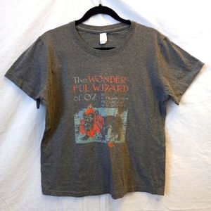 The Wonderful Wizard of Oz gray short sleeved tee, size L/XXL
